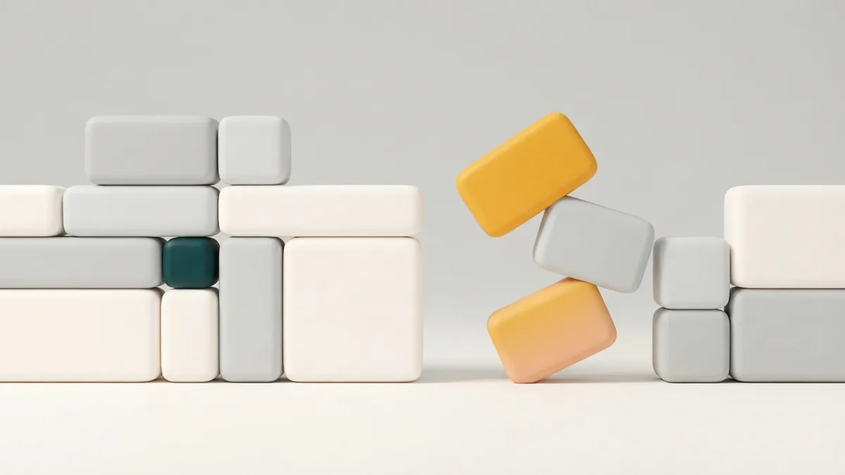 Avoiding layout mistakes Neat and misaligned rounded blocks represent common bio formatting mistakes