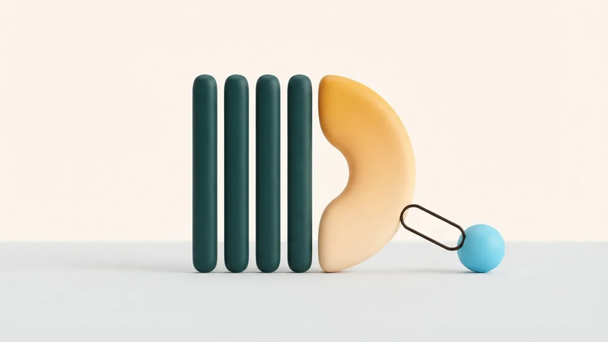 Clean rounded forms show how balanced style can support easy-to-read profile text