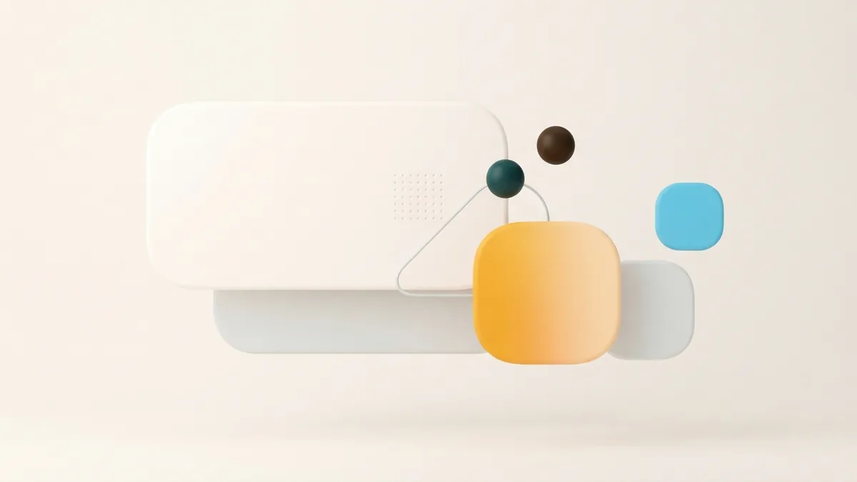 A few simple chips and spheres represent using symbols with restraint in a social bio