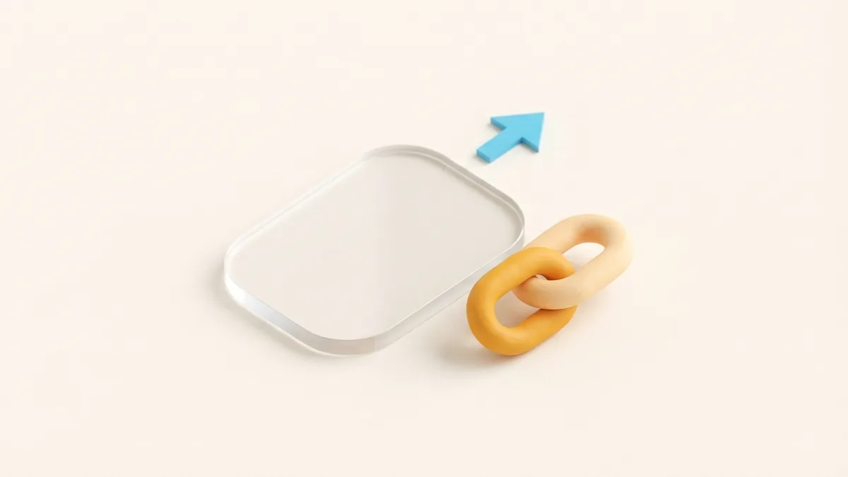 Clear a profile link Rounded card and link form showing the steps for clearing an Instagram profile address