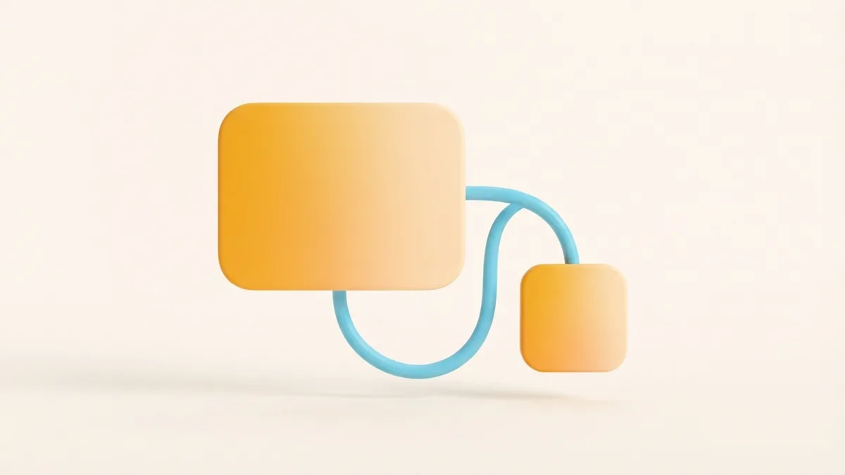 A visible link between profiles A clear connected profile card pair representing a visible, easy-to-use social link