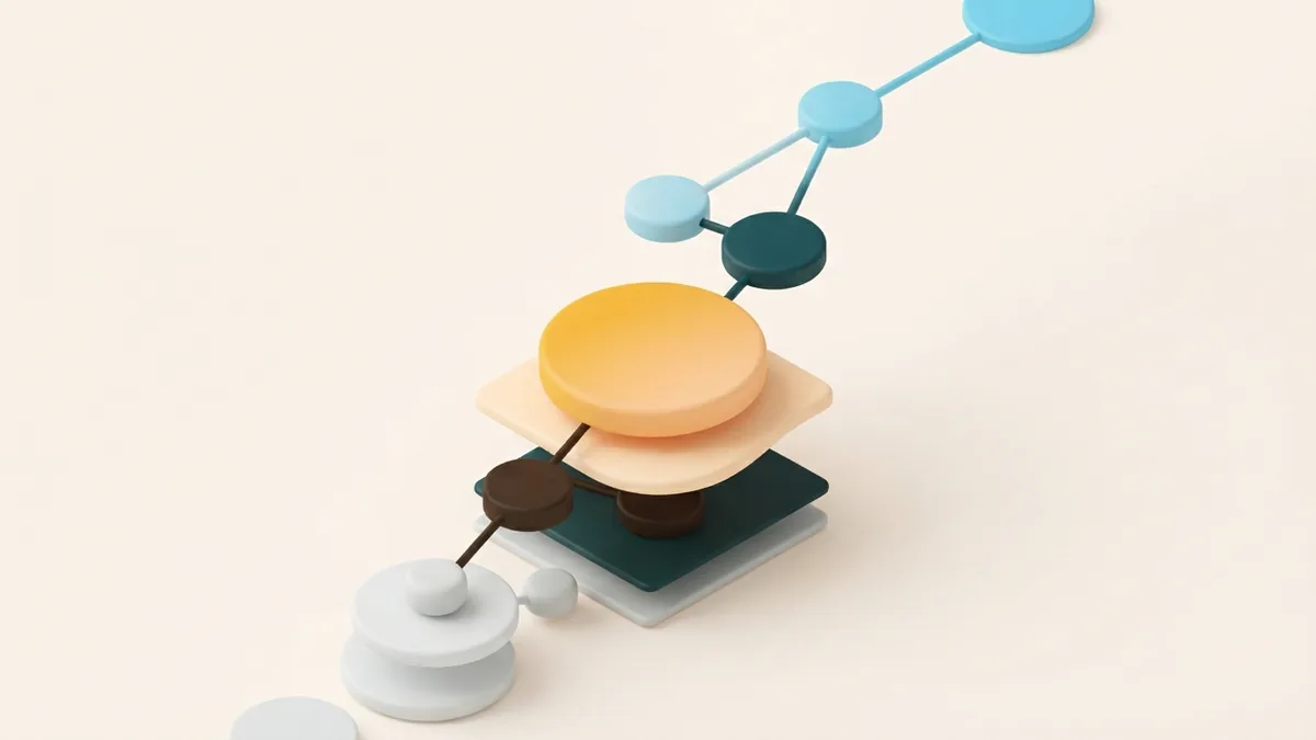 TikTok Q&A access requirements Abstract layered nodes showing the account steps needed for TikTok Q&A access