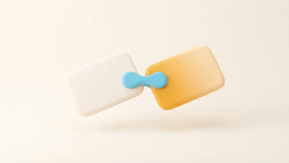 Move your chosen style into place Linked rounded cards suggest moving a chosen style into a profile