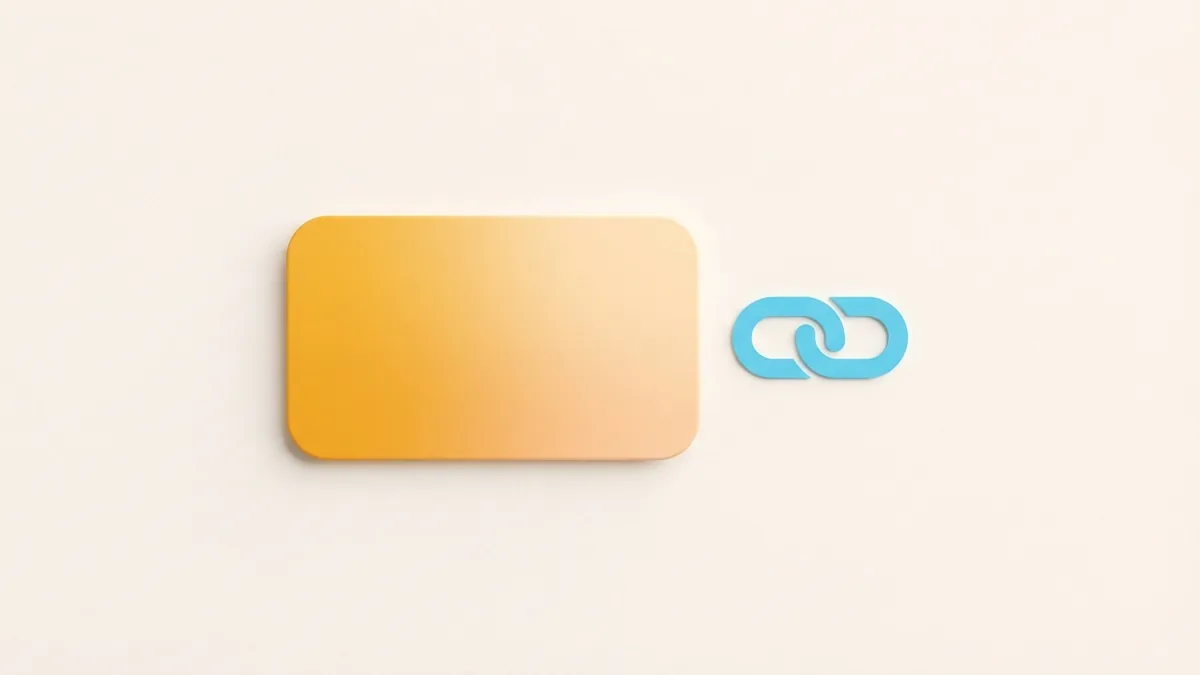 Simple rounded card and link form suggest a clear, easy-to-find fundraiser destination