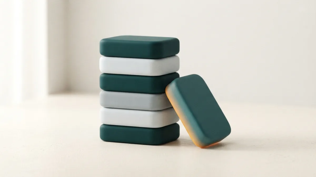 Avoid uneven spacing Neat rounded blocks beside one misaligned block showing spacing mistakes
