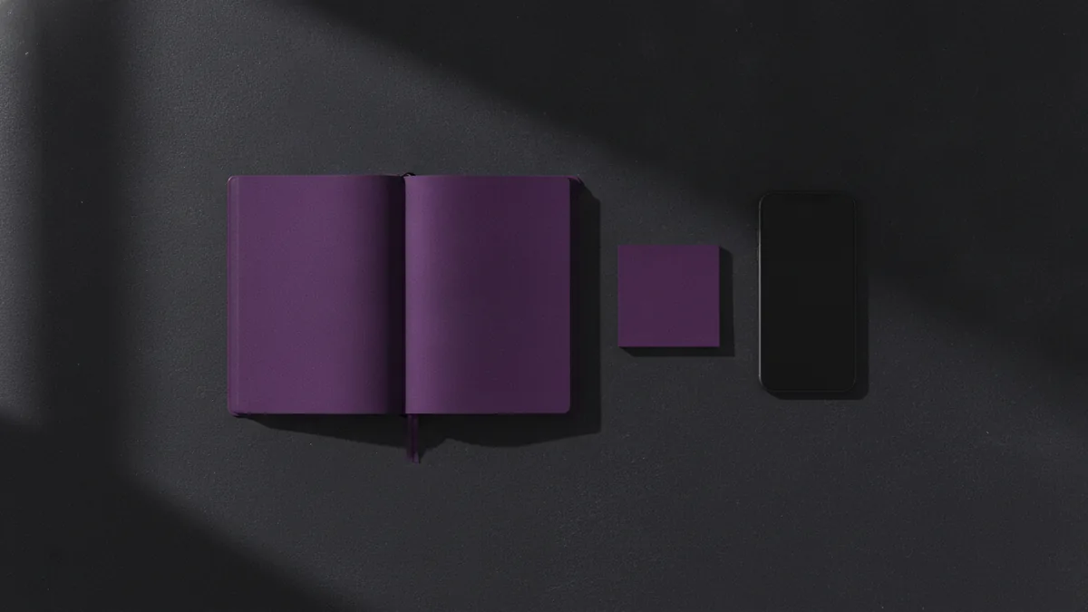 Meet the requirements Notebook and phone used to plan business account and follower growth