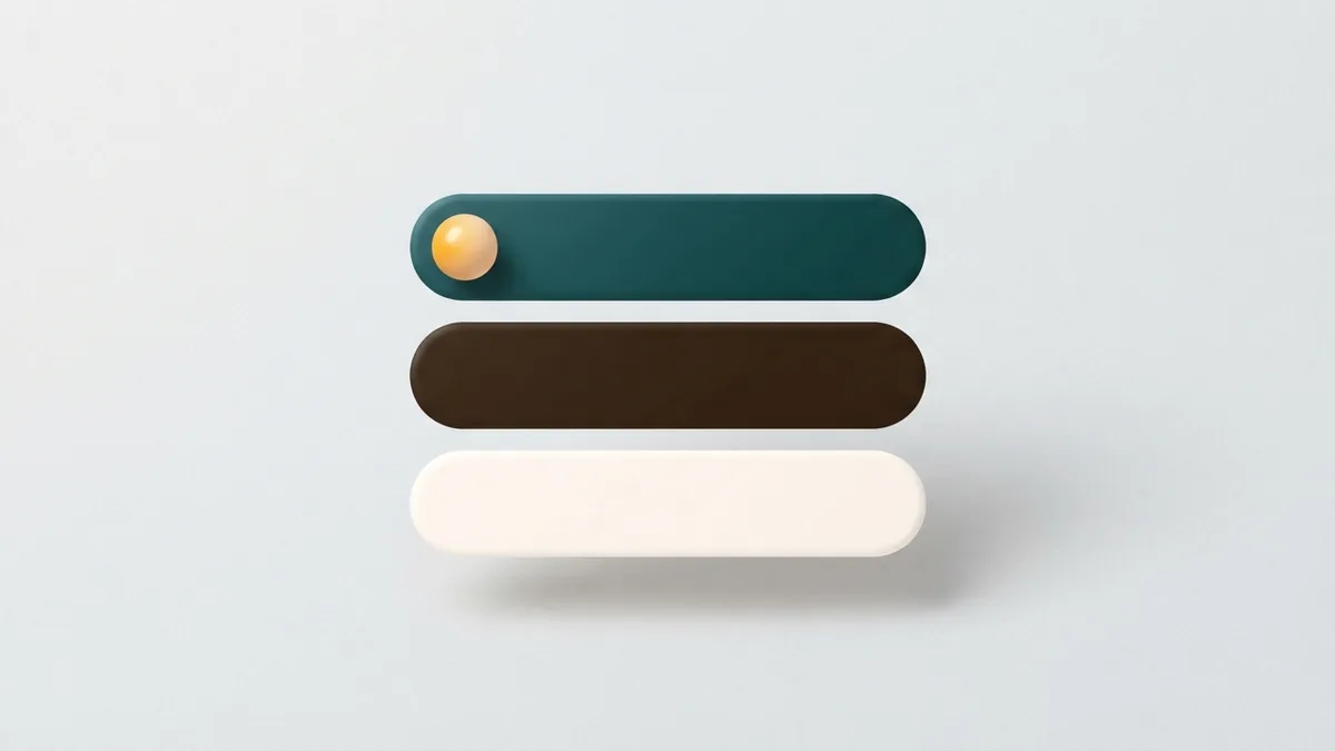 Three separate blank cards show how to arrange short lines in a profile bio