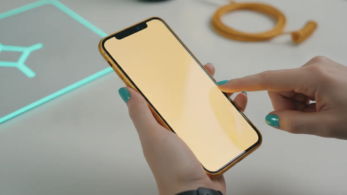 Add the website link Editing a TikTok bio link field on a mobile device