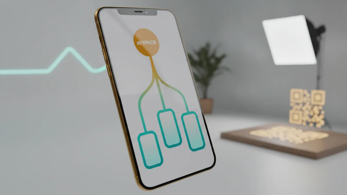 Turn one tap into choices Mobile user flow concept for choosing multiple destinations from one bio link