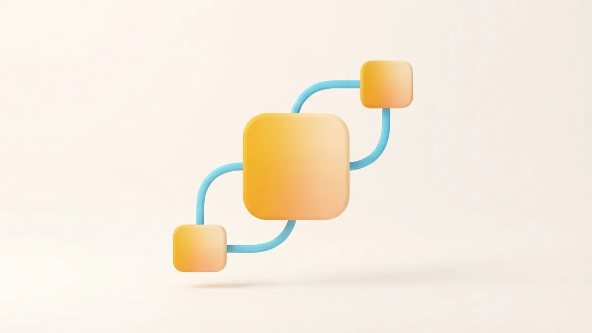 Music links for an Instagram profile Connected rounded tiles representing music links on a social profile