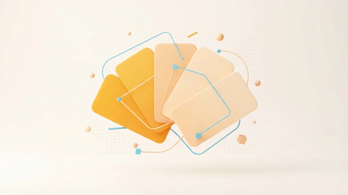 Pronoun bio style examples Abstract rounded bio cards arranged with soft links and warm profile accents