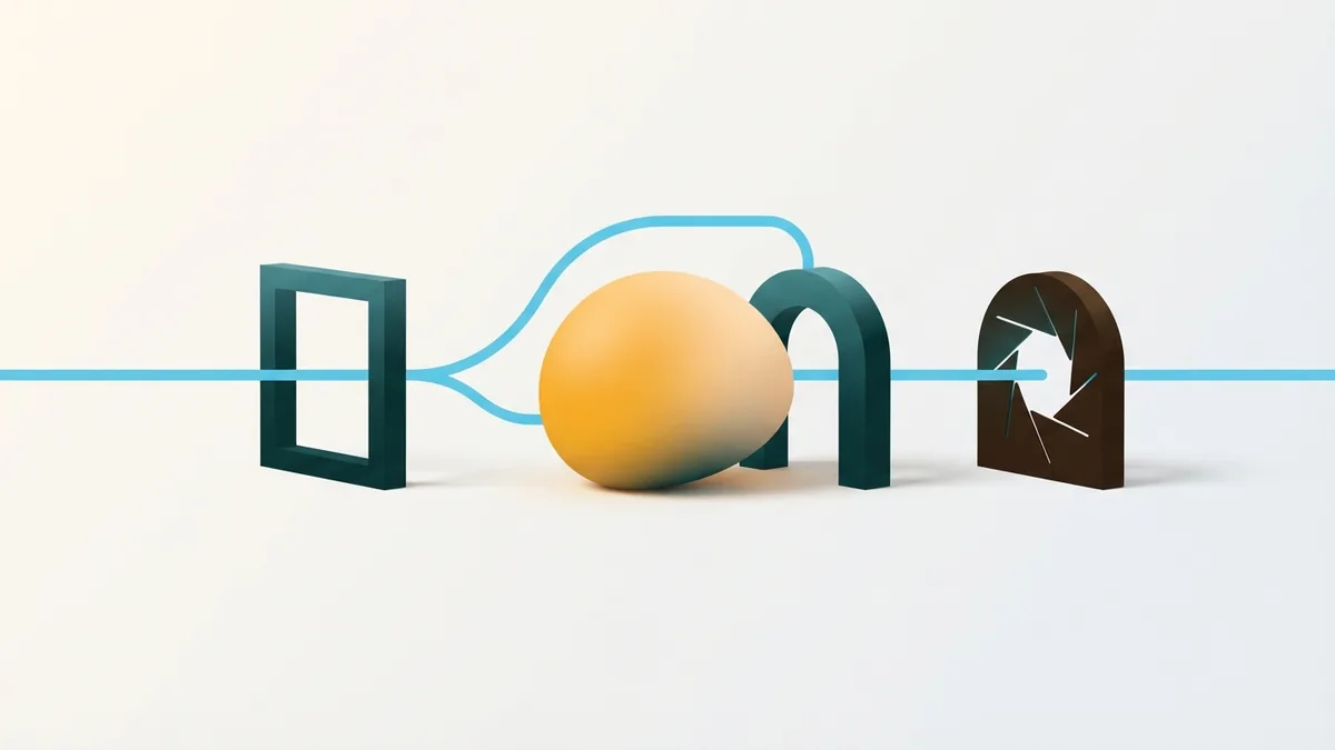 Fix font display problems Abstract geometric path showing how to solve font display issues across devices