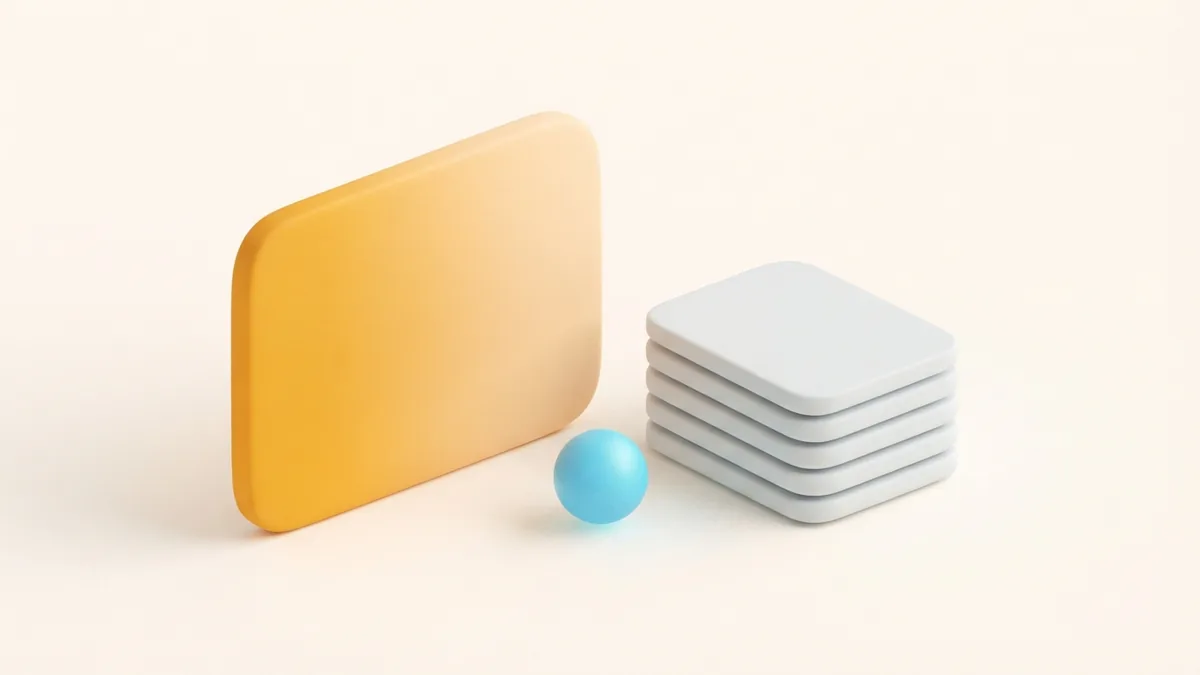 Neat connected cards representing clear and useful recipe link choices