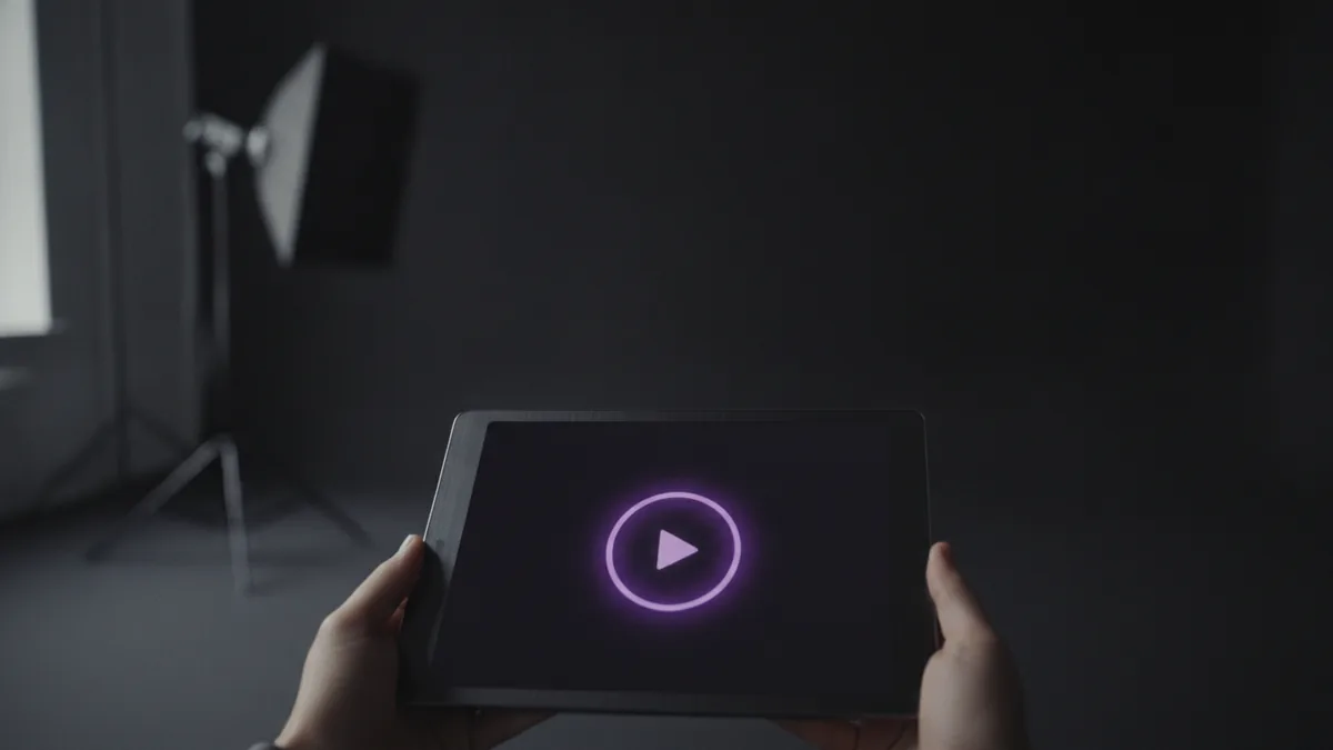Spot the play action Recognizing a video watch page after opening an Instagram bio link