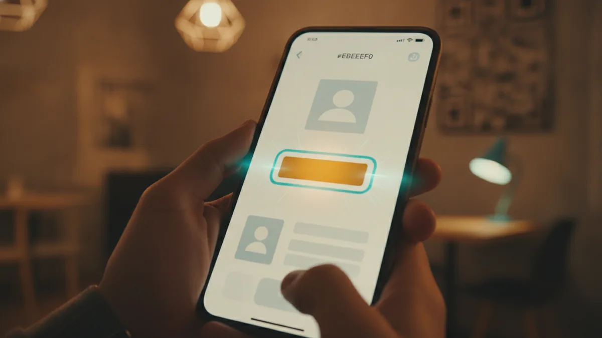 Where the link usually shows up Close-up of a TikTok profile section where a bio link appears
