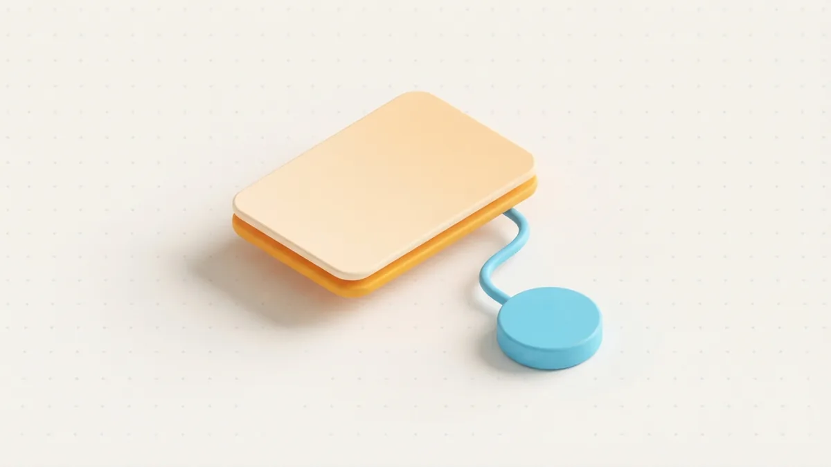 Tag one account in a bio Isometric account tag concept with one connected profile destination