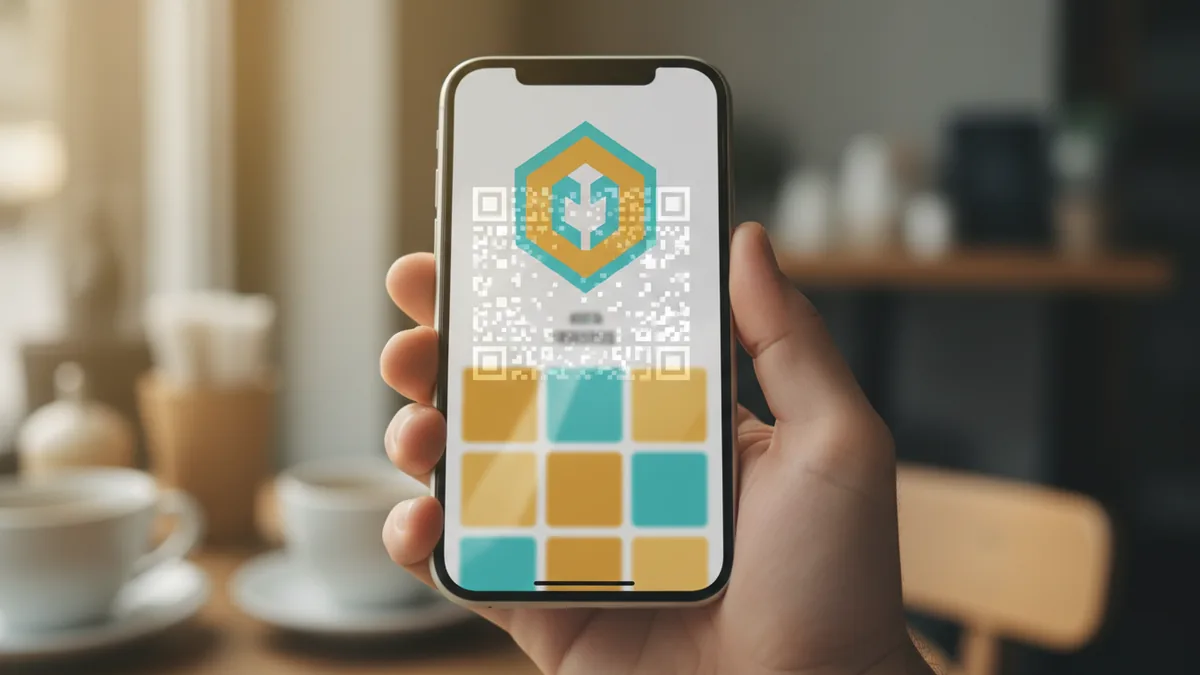 Phone screen with a VSCO profile header ready for sharing or copying the profile link