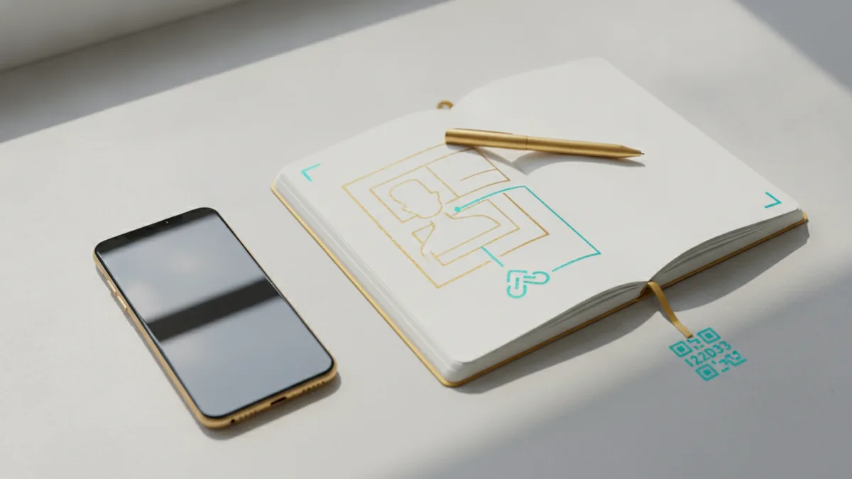 Workspace setup for planning Instagram bio updates and profile optimization