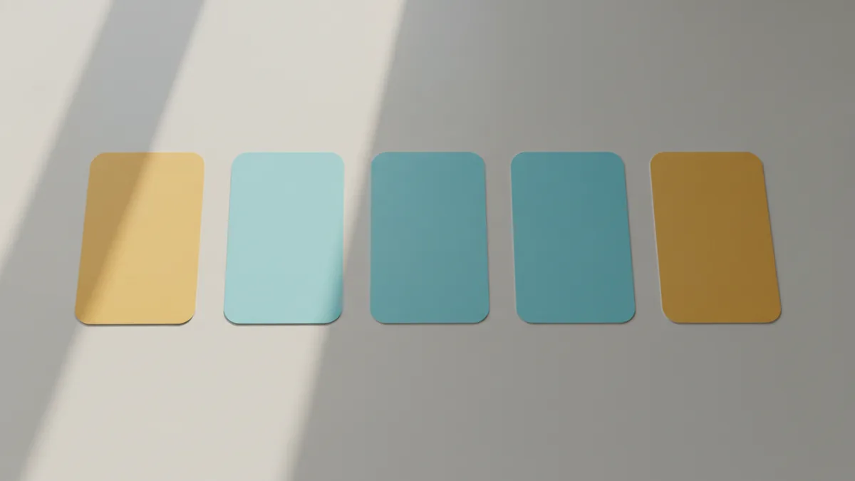 Five-card layout concept showing first link priority in Instagram bio