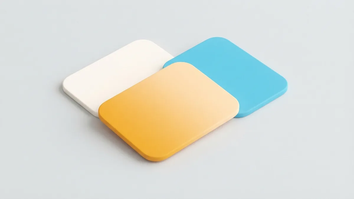 Balanced rounded cards showing a clear primary destination among useful choices
