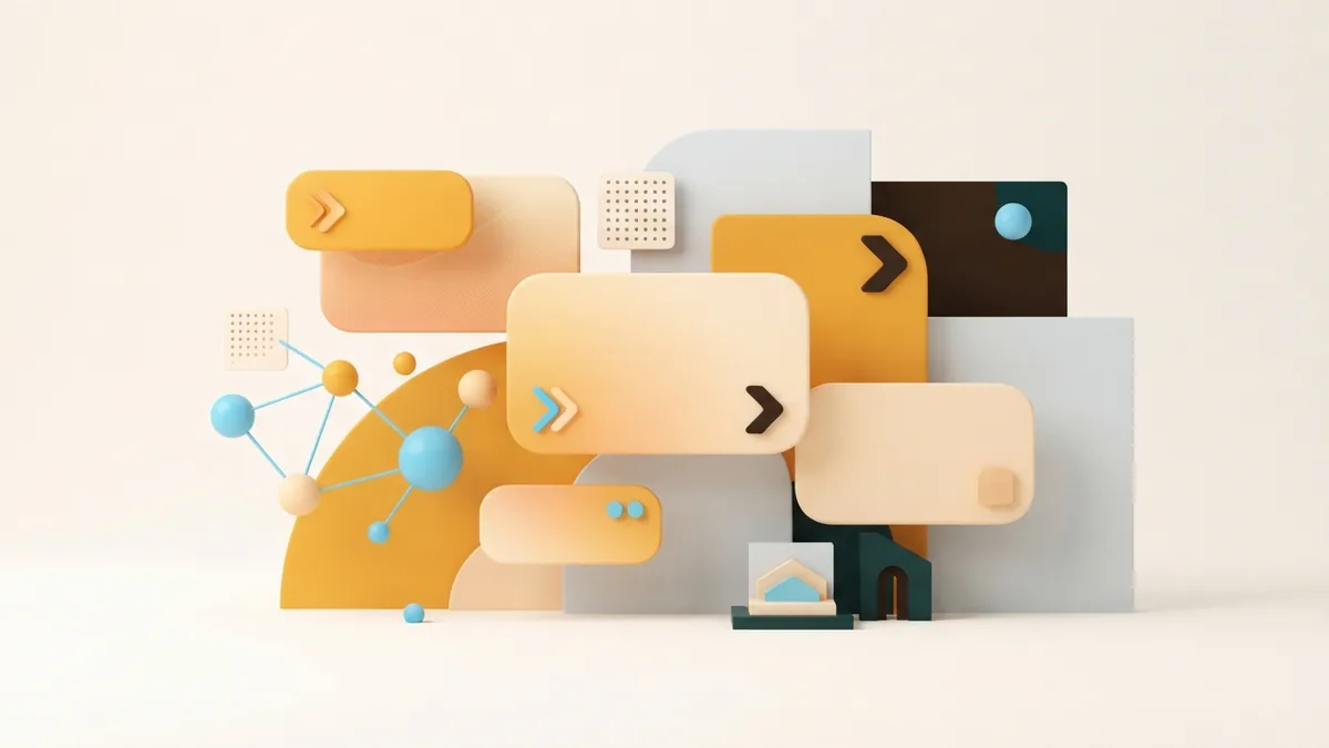Bio examples in varied styles Abstract grouped cards representing varied funny, short, aesthetic, and professional bio examples