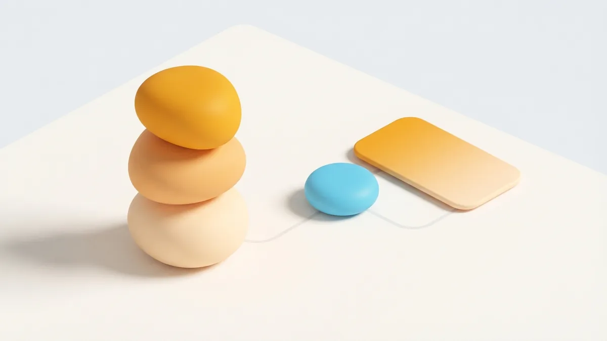 Common bio issue causes Abstract clay shapes showing common causes of Instagram bio problems